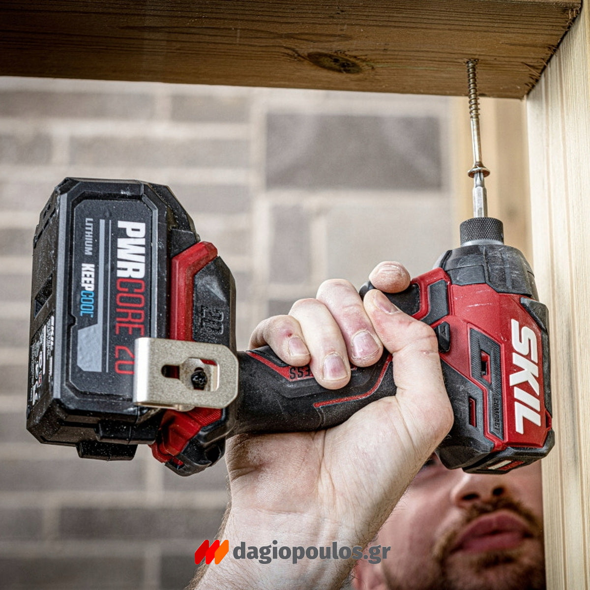 Skil 3225 CA 20V Max Brushless Παλμικό Κατσαβίδι Μπαταρίας 18V Li-Ion SOLO