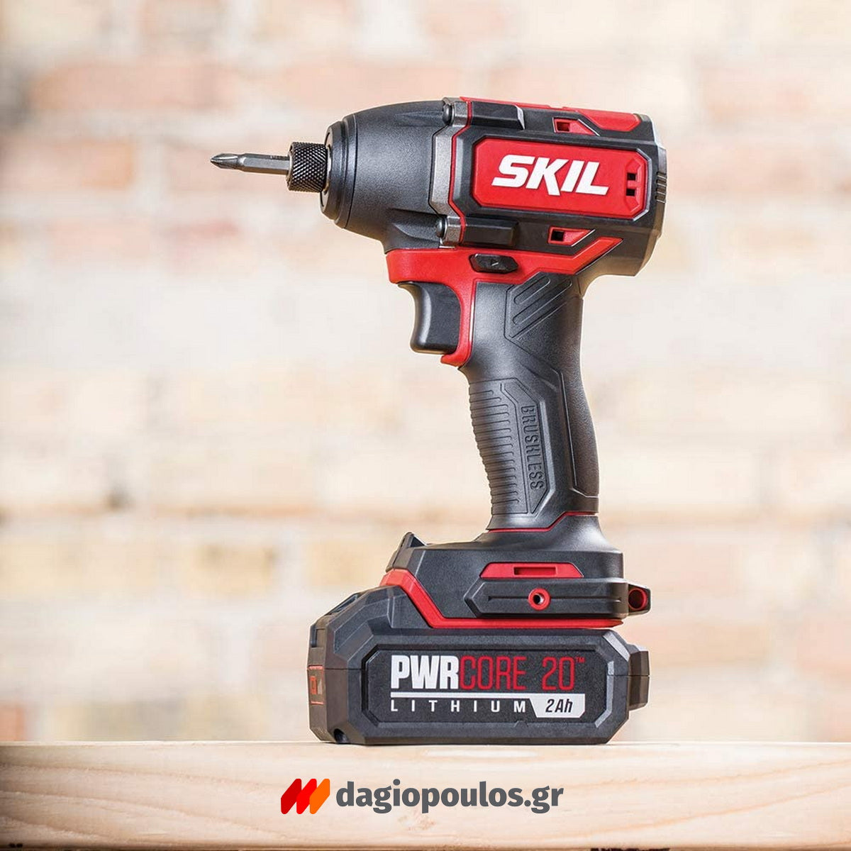 Skil 3225 CA 20V Max Brushless Παλμικό Κατσαβίδι Μπαταρίας 18V Li-Ion Με Μπαταρία 2.5Ah