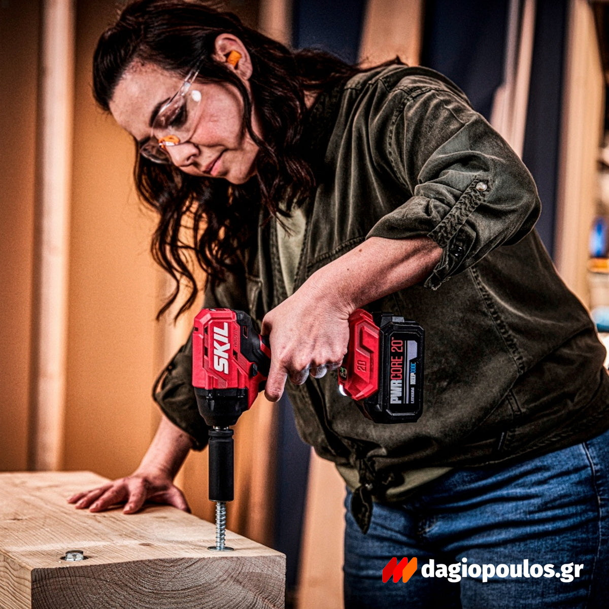 Skil 3241 CA 20V Max Brushless Μπουλονόκλειδο Μπαταρίας 18V Li-Ion Με Μπαταρία 2.0Ah