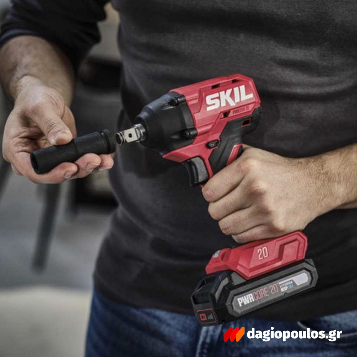Skil 3241 CA 20V Max Brushless Μπουλονόκλειδο Μπαταρίας 18V Li-Ion Με Μπαταρία 2.0Ah