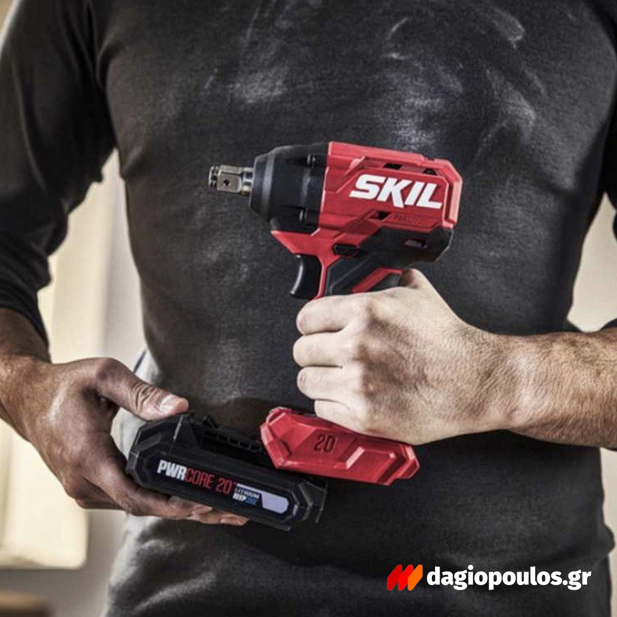 Skil 3241 CA 20V Max Brushless Μπουλονόκλειδο Μπαταρίας 18V Li-Ion Με Μπαταρία 2.0Ah