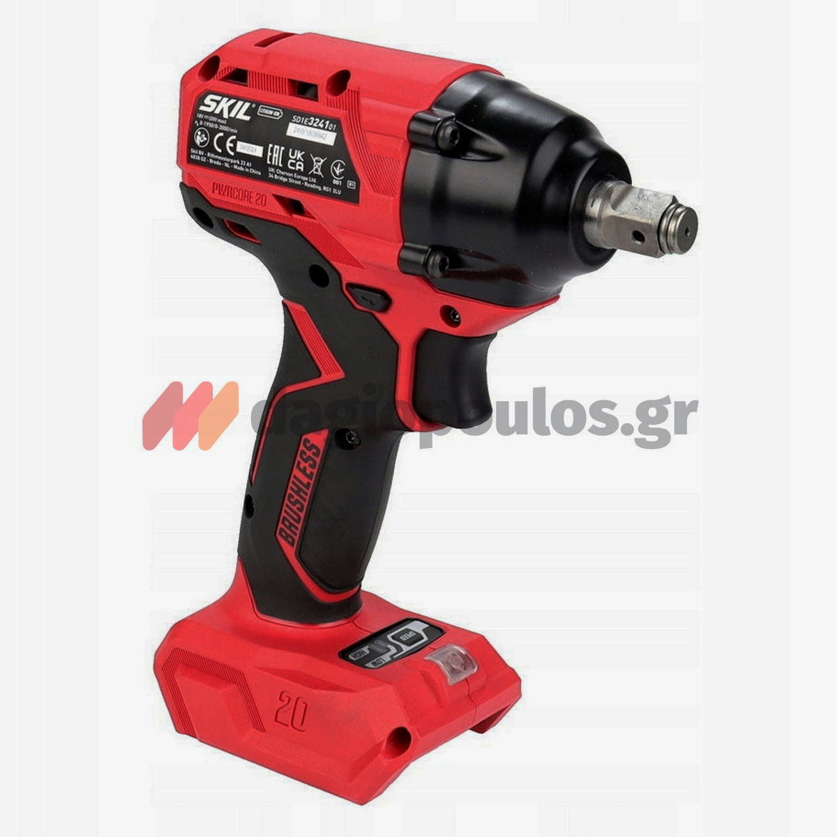 Skil 3241 CA 20V Max Brushless Μπουλονόκλειδο Μπαταρίας 18V Li-Ion SOLO