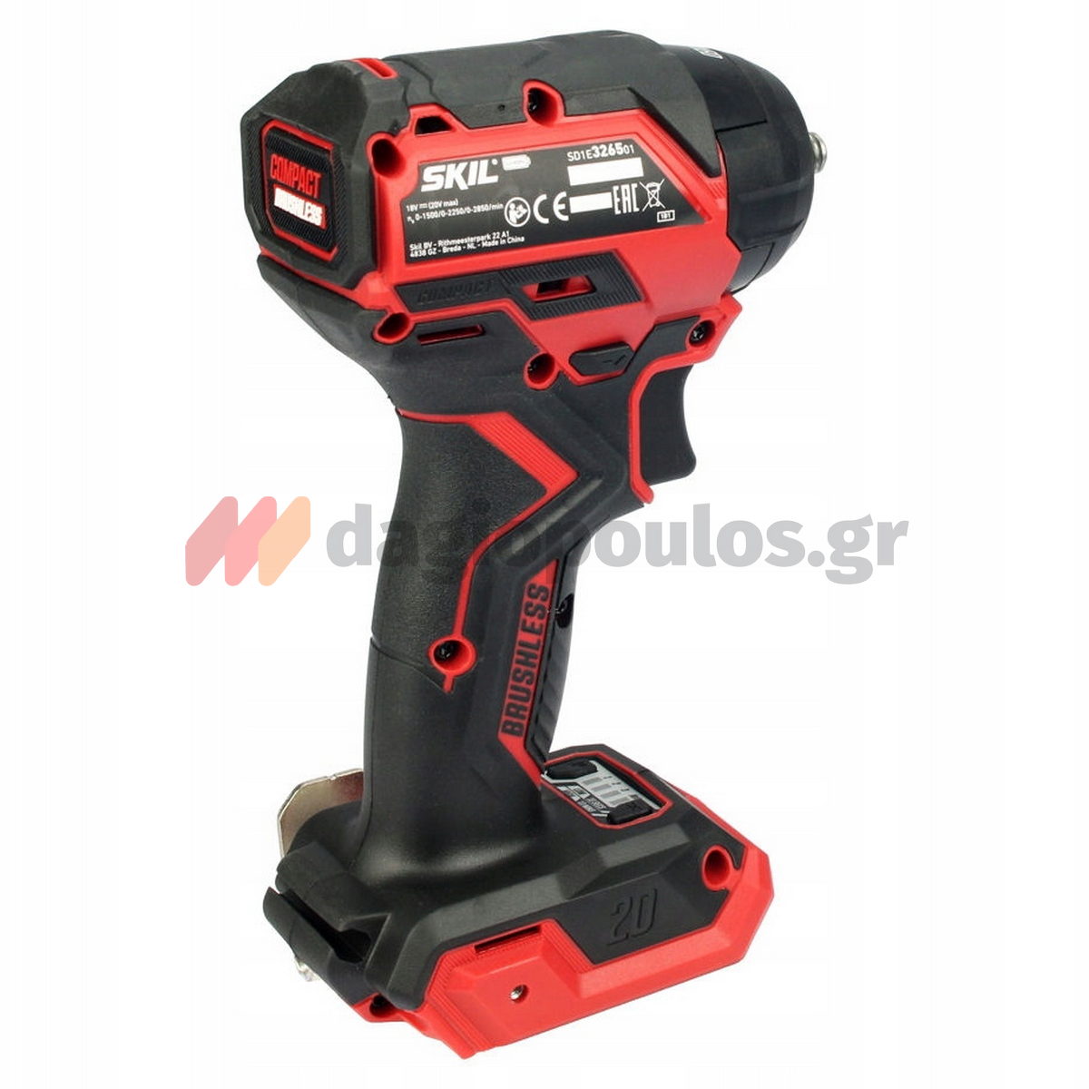 Skil 3265 CA 20V Max Brushless Μπουλονόκλειδο Μπαταρίας 18V Li-Ion Με Μπαταρία 2.5Ah