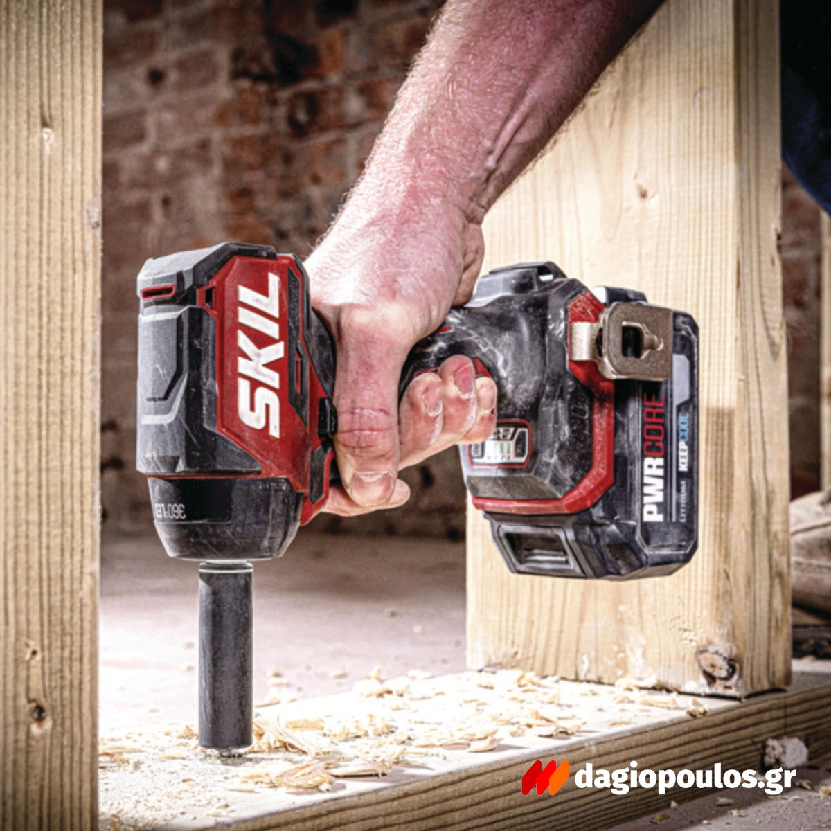 Skil 3265 CA 20V Max Brushless Μπουλονόκλειδο Μπαταρίας 18V Li-Ion Με Μπαταρία 2.5Ah