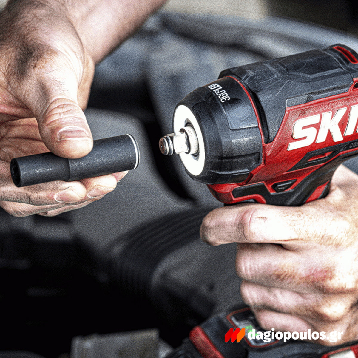 Skil 3265 CA 20V Max Brushless Μπουλονόκλειδο Μπαταρίας 18V Li-Ion Με Μπαταρία 2.5Ah