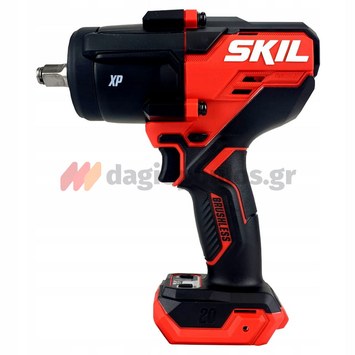 Skil 3285 JA1 20V Max Brushless Μπουλονόκλειδο Μπαταρίας 18V Li-Ion Με 2 Μπαταρίες 5.0Ah