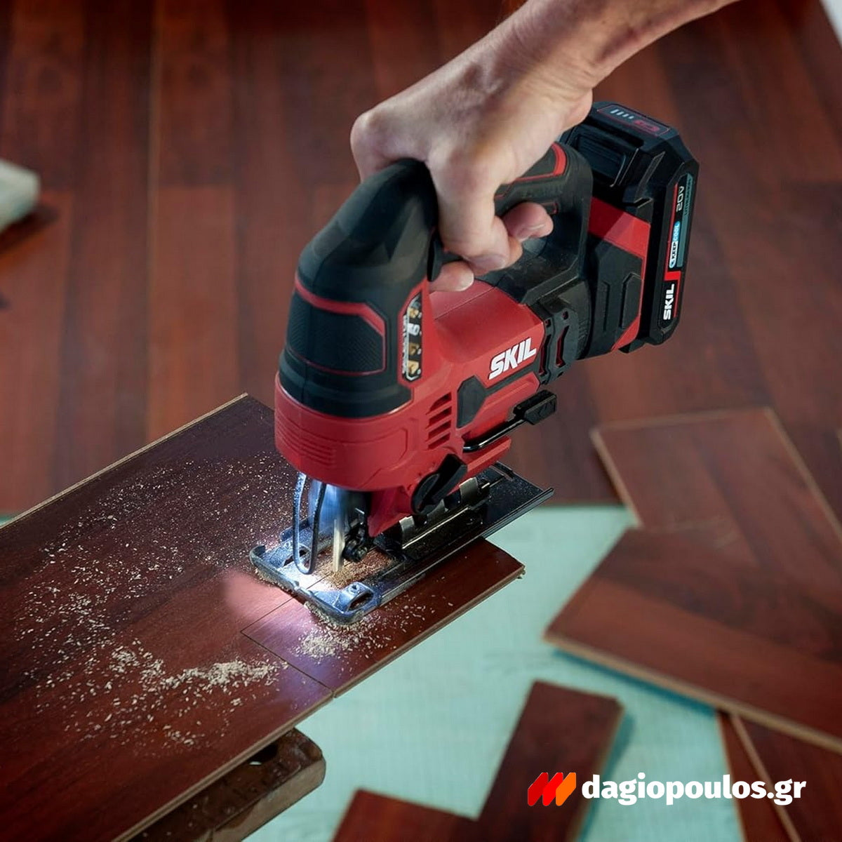 Skil 3420 CA 20V Max Σέγα Μπαταρίας 18V Li-Ion Με Μπαταρία 2.0Ah