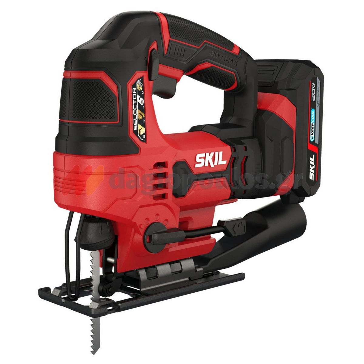 Skil 3420 CA 20V Max Σέγα Μπαταρίας 18V Li-Ion Με Μπαταρία 2.0Ah