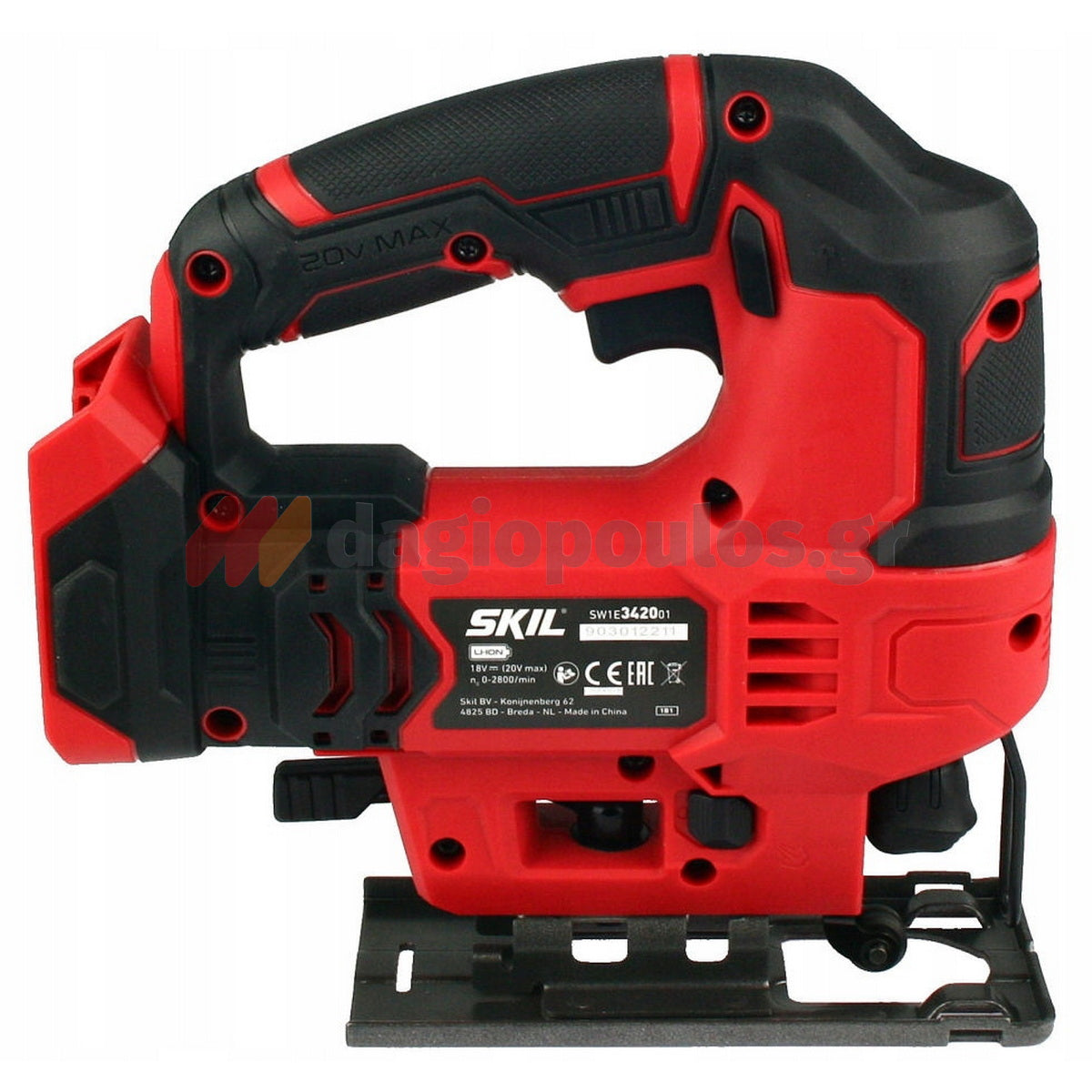 Skil 3420 CA 20V Max Σέγα Μπαταρίας 18V Li-Ion SOLO