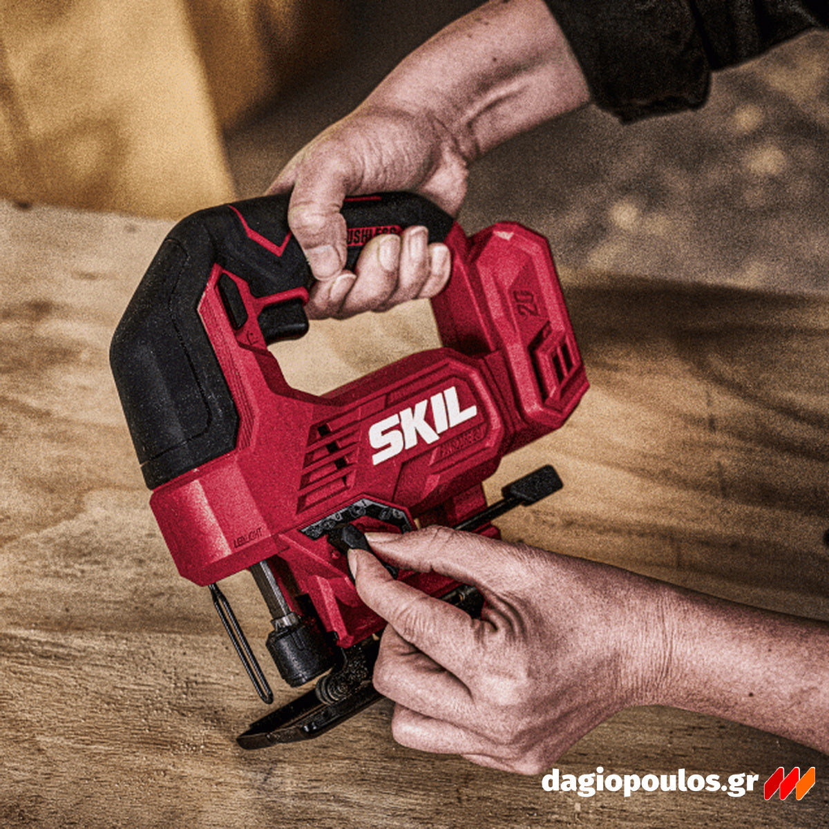 Skil 3421 CA 20V Brushless Σέγα Μπαταρίας 20V Li-Ion SOLO
