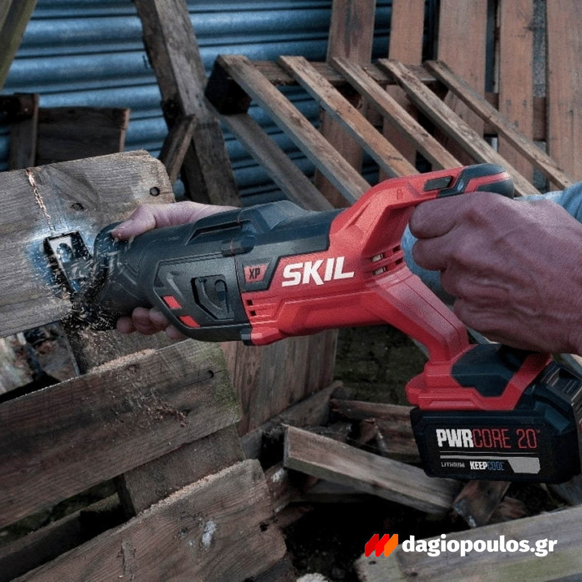 Skil 3471 CA 20V Max Brushless Σπαθοσέγα (Σεγάτσα) Μπαταρίας 18V Li-Ion SOLO