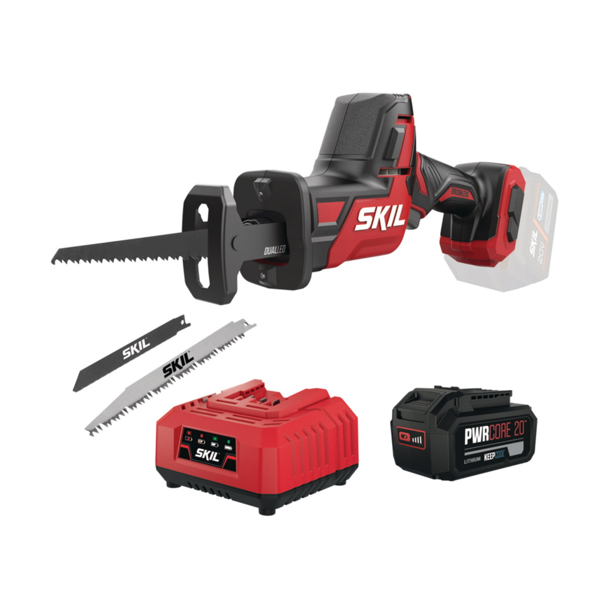 Skil 3475 CA 20V Max Brushless Σπαθοσέγα (Σεγάτσα) Μπαταρίας 18V Li-Ion SOLO