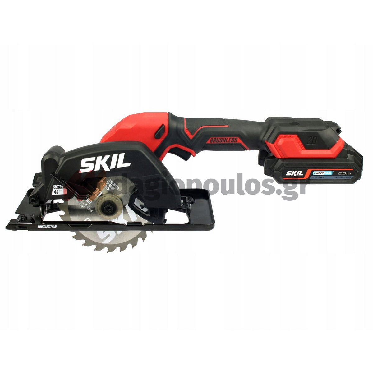 Skil 3540 CA 20V Max Brushless Δισκοπρίονο Πολλαπλών Υλικών Μπαταρίας 18V Li-Ion 120mm Με Μπαταρία 4.0Ah