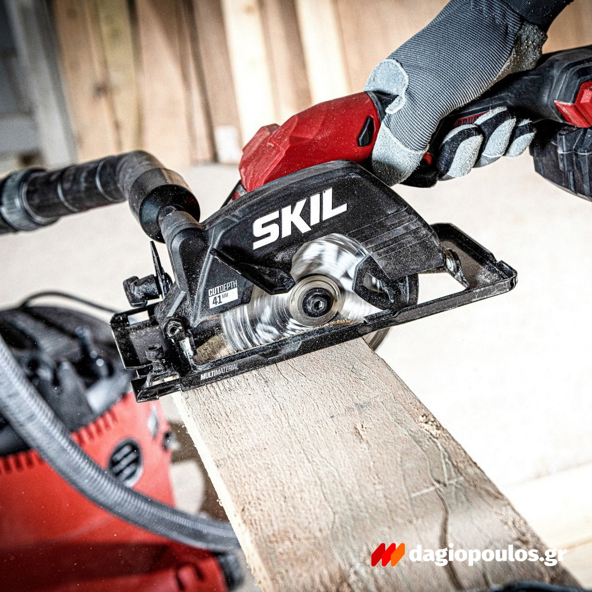 Skil 3540 CA 20V Max Brushless Δισκοπρίονο Πολλαπλών Υλικών Μπαταρίας 18V Li-Ion 120mm Με Μπαταρία 4.0Ah