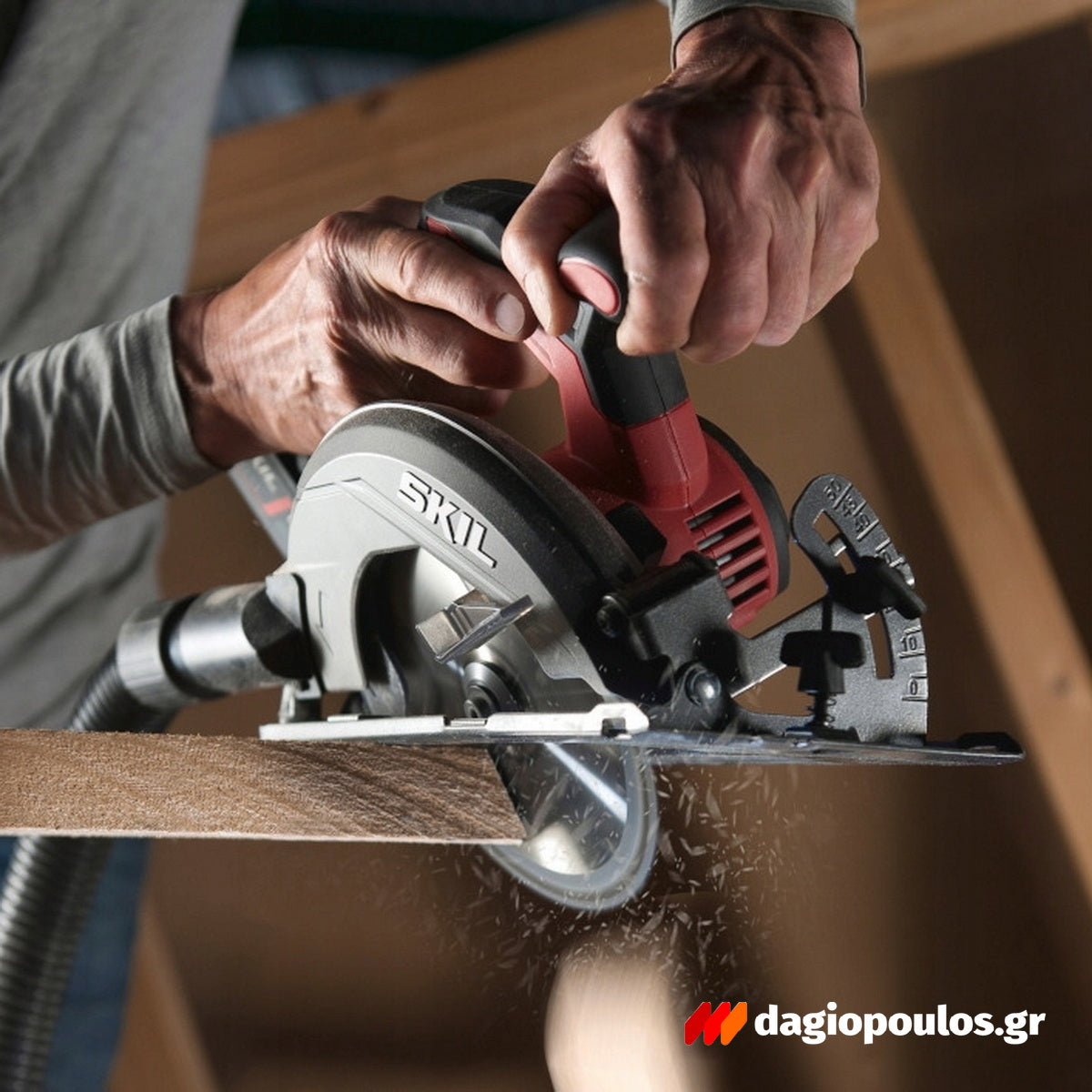 Skil 3550 CA 20V Max Brushless Δισκοπρίονο Μπαταρίας 18V Li-Ion 165mm SOLO