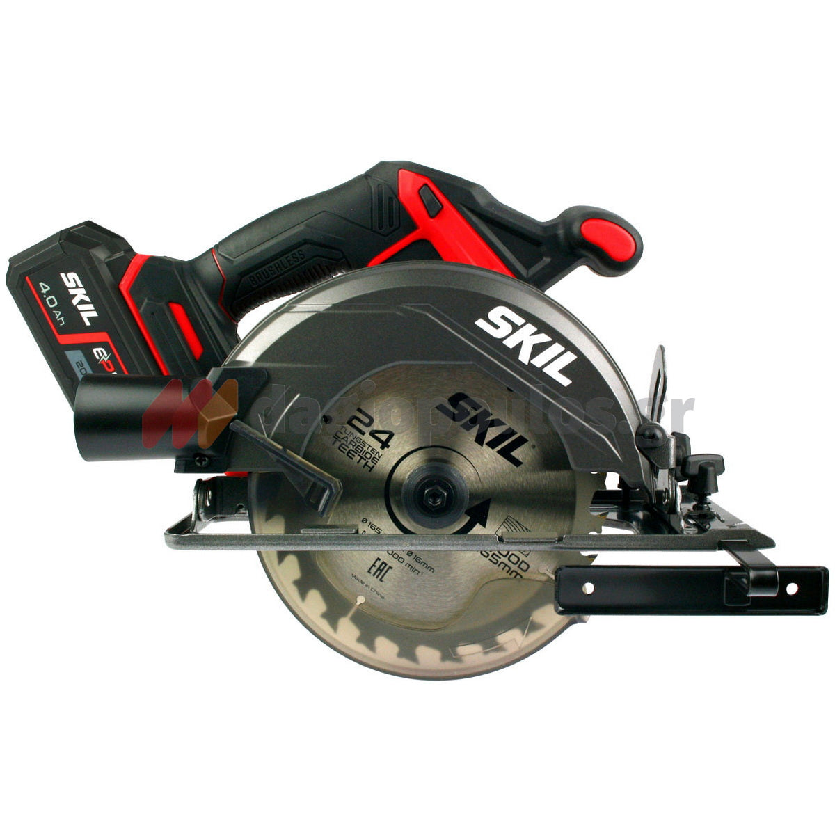 Skil 3550 CA 20V Max Brushless Δισκοπρίονο Μπαταρίας 18V Li-Ion 165mm Με Μπαταρία 5.0Ah