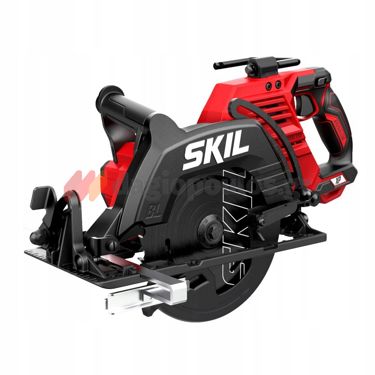 Skil 3572 EA 40V Max Brushless Δισκοπρίονο Μπαταρίας 36V Li-Ion 184mm Με 2 Μπαταρίες 4.0Ah + Φορτιστή + USB Αντάπτορα + Τσάντα