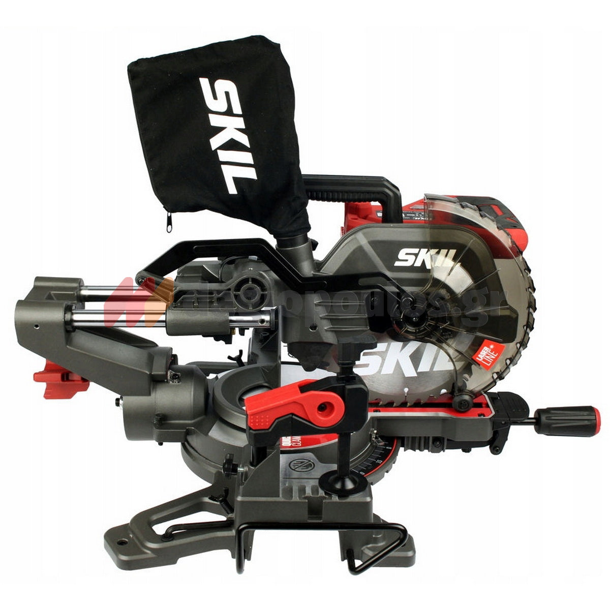Skil 3590 CA 20V Max Φαλτσοπρίονο Radial Ξύλου Μπαταρίας 18V Li-Ion 216mm Με 2 Μπαταρίες 5.0Ah