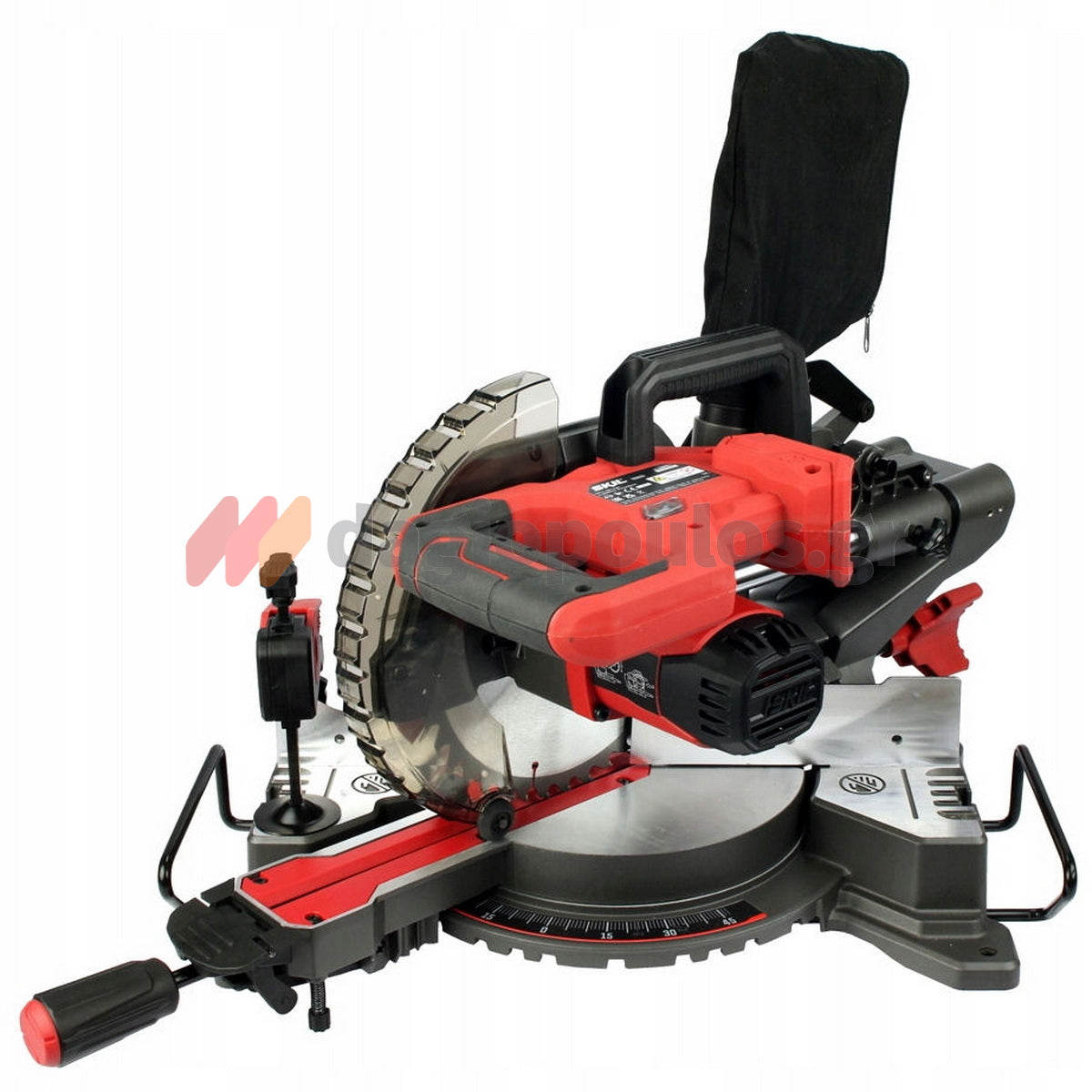 Skil 3590 CA 20V Max Φαλτσοπρίονο Radial Ξύλου Μπαταρίας 18V Li-Ion 216mm Με 2 Μπαταρίες 5.0Ah