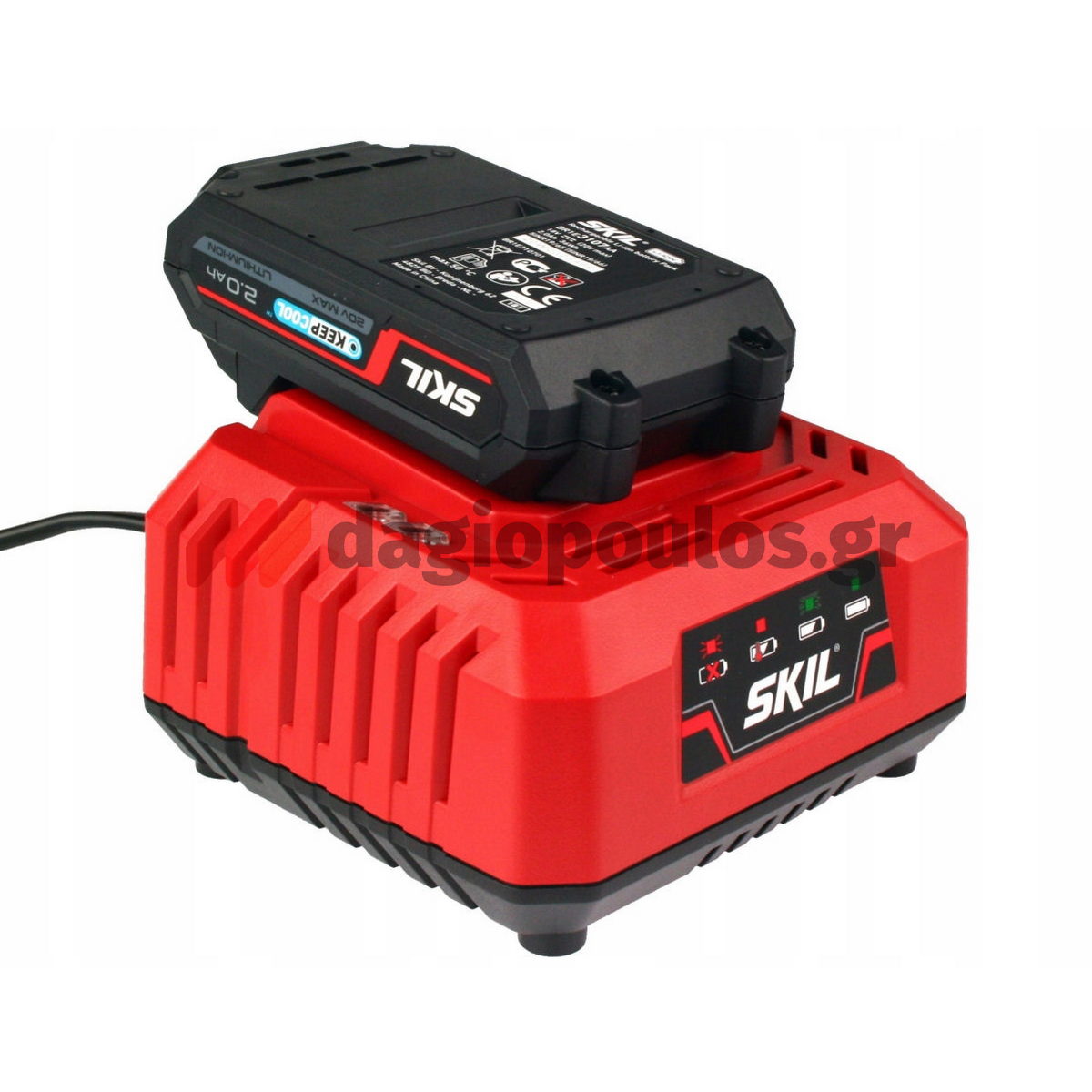 Skil 3620 CA 20V Max Πολυεργαλείο Μινι Τροχός Μπαταρίας 18V Li-Ion Με Μπαταρία 2.0Αh