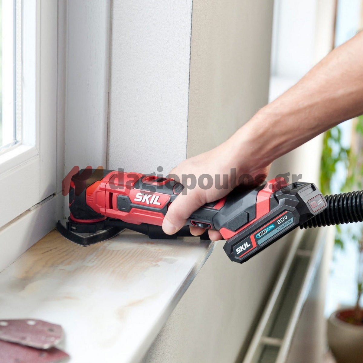 Skil 3620 CA 20V Max Πολυεργαλείο Μινι Τροχός Μπαταρίας 18V Li-Ion Με Μπαταρία 2.0Αh