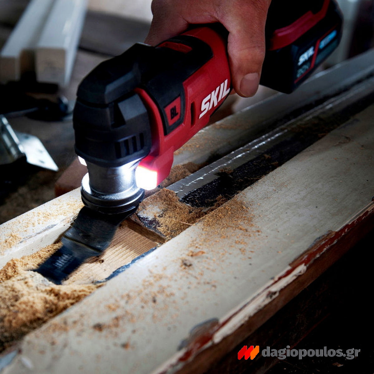 Skil 3650 CA 20V Max Brushless Πολυεργαλείο Μινι Μπαταρίας 18V Li-Ion Με Μπαταρία 2.5Ah