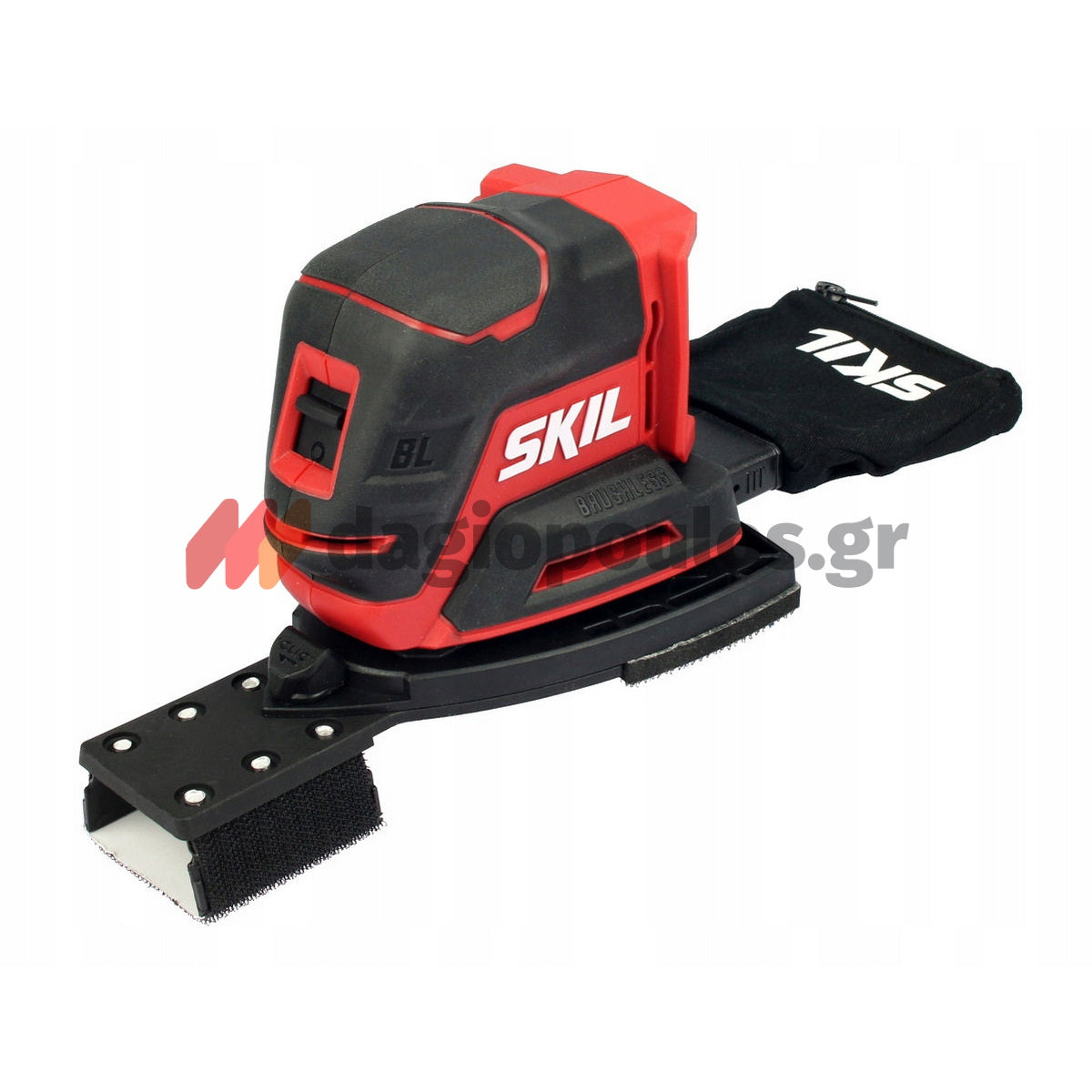 Skil 3720 CD 20V Max Brushless Πολυτριβείο Παλμικό Μπαταρίας 18V Li-Ion Με Μπαταρία 2.5Ah