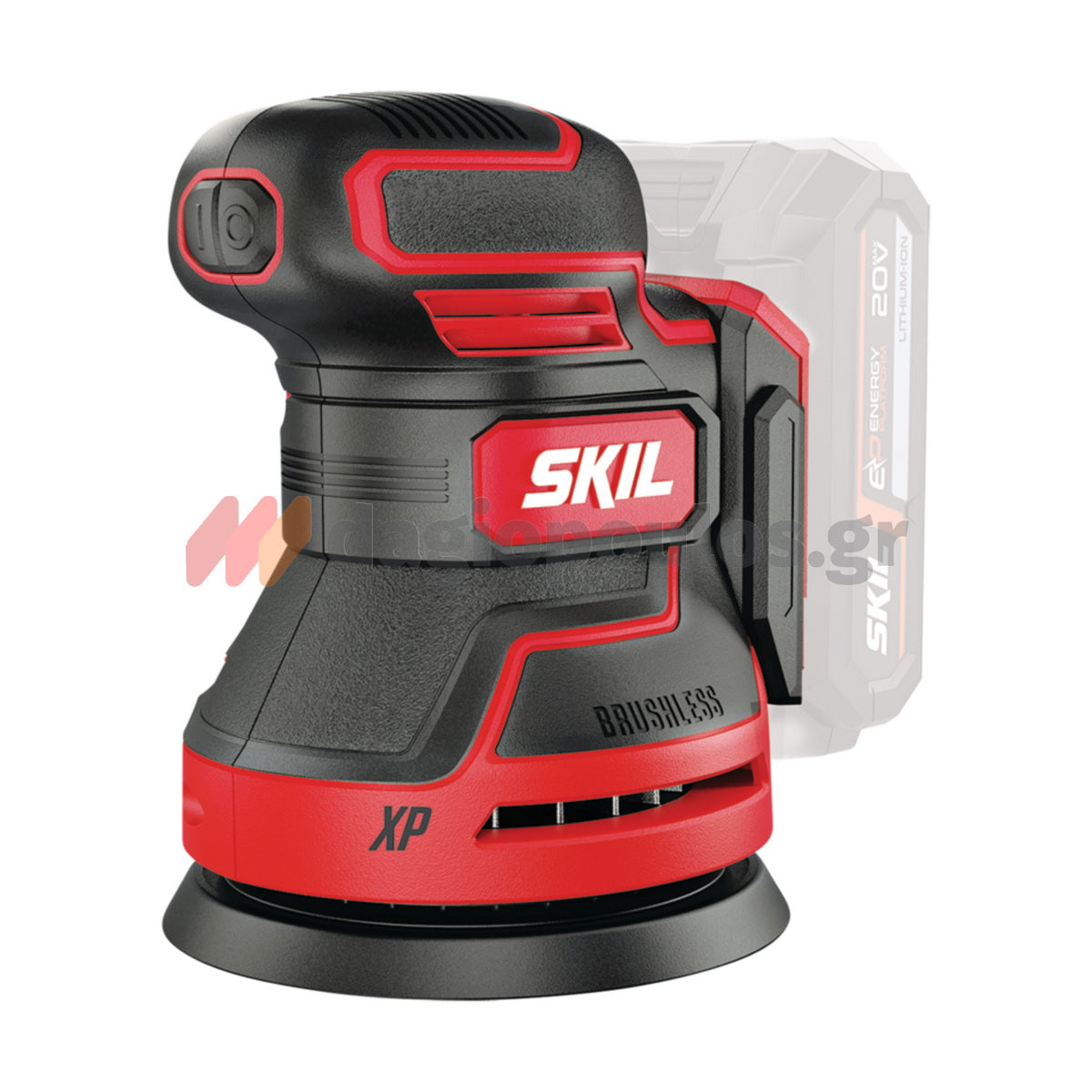 Skil 3750 FA 20V Max Brushless Έκκεντρο Περιστροφικό Τριβείο Μπαταρίας 18V Li-Ion 125mm Με Μπαταρία 2.5Ah