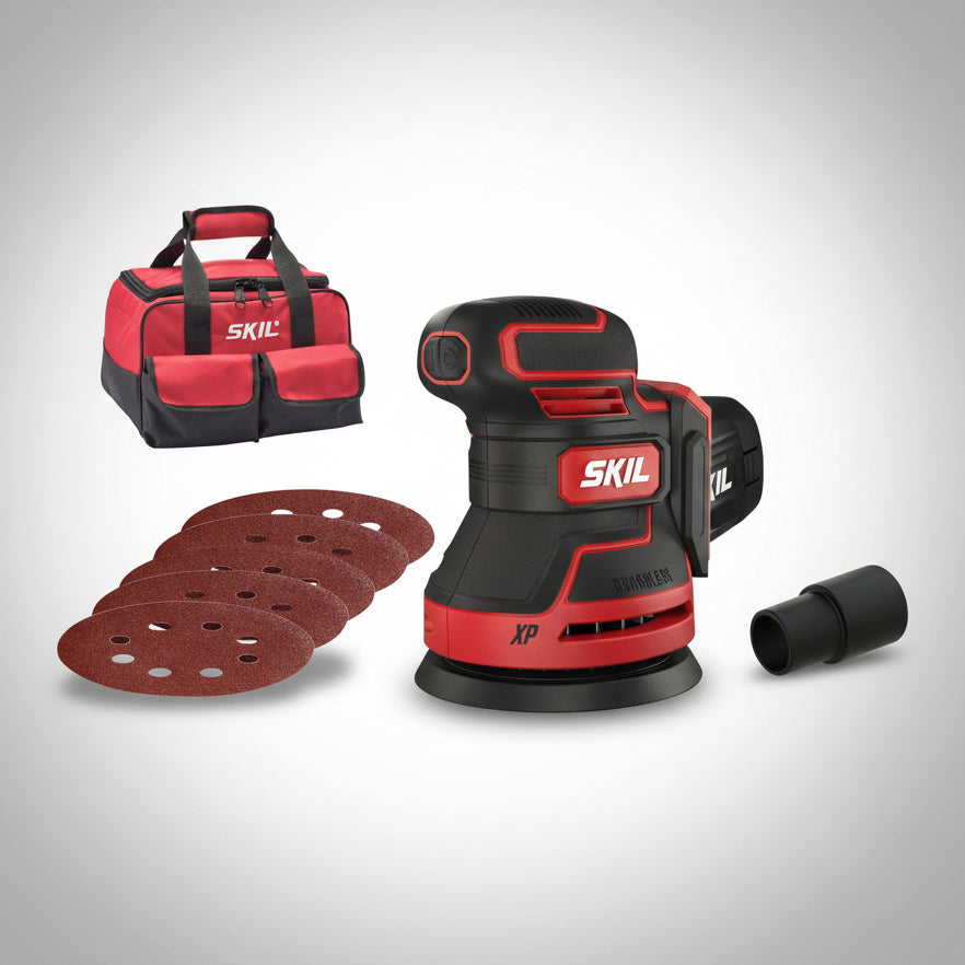 Skil 3750 FA 20V Max Brushless Έκκεντρο Περιστροφικό Τριβείο Μπαταρίας 18V Li-Ion 125mm SOLO