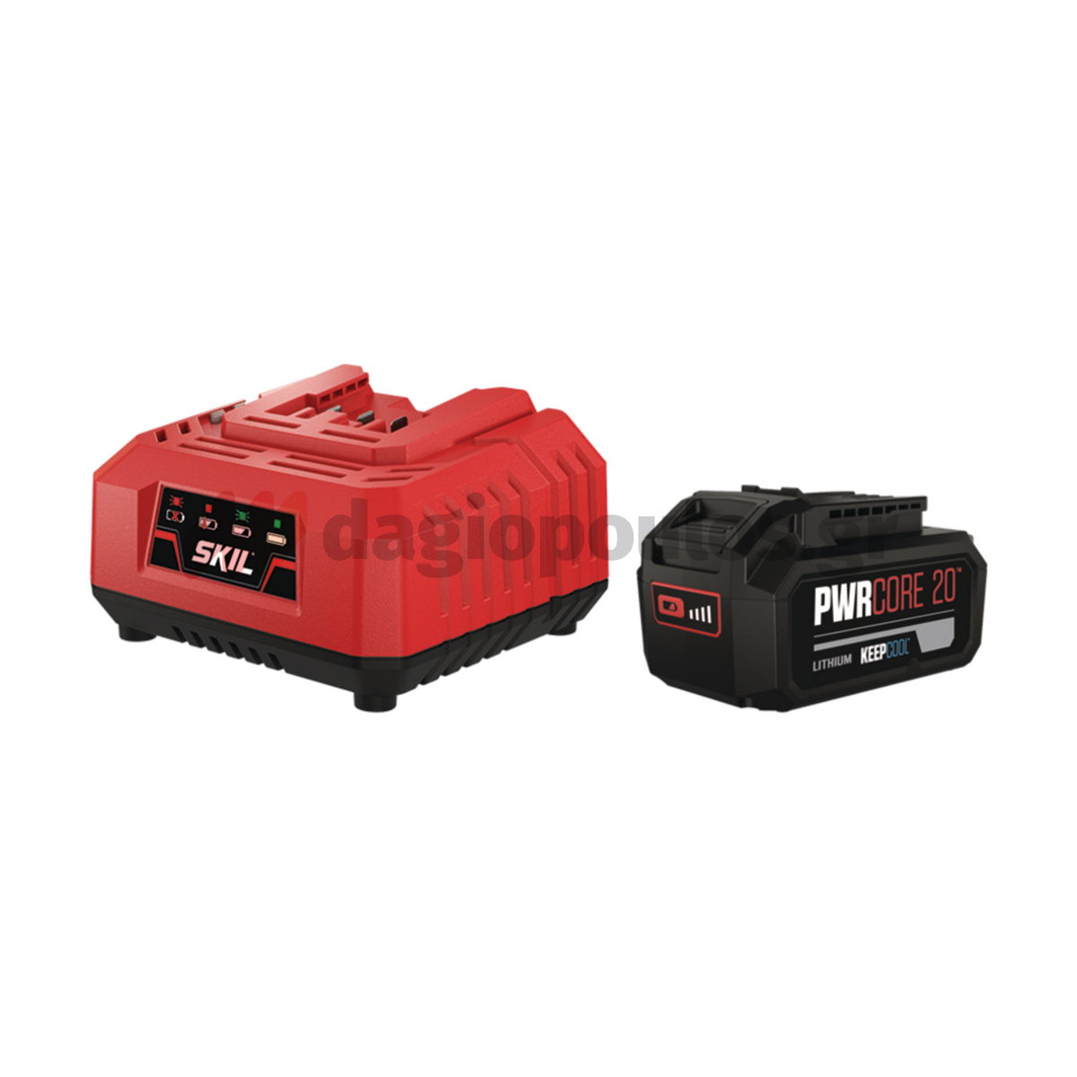 Skil 3850 CA 20V Max SDS Plus Brushless Πνευματικό Περιστροφικό Σκαπτικό Πιστολέτο 18V Li-Ion 2.0J Με Μπαταρία 5.0Ah