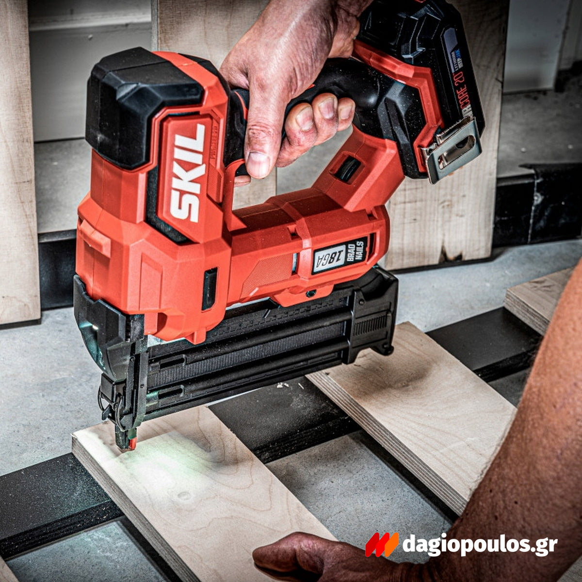 Skil 3885 CA 20V Max Brushless Καρφωτικό Μπαταρίας 18V Li-Ion SOLO