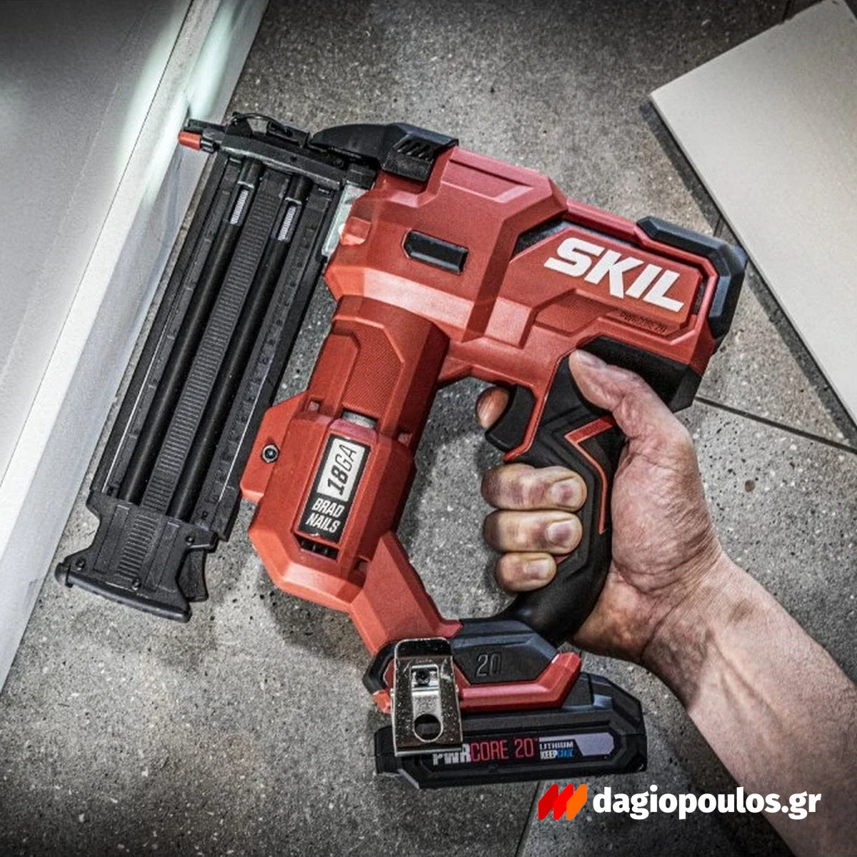 Skil 3885 CA 20V Max Brushless Καρφωτικό Μπαταρίας 18V Li-Ion SOLO