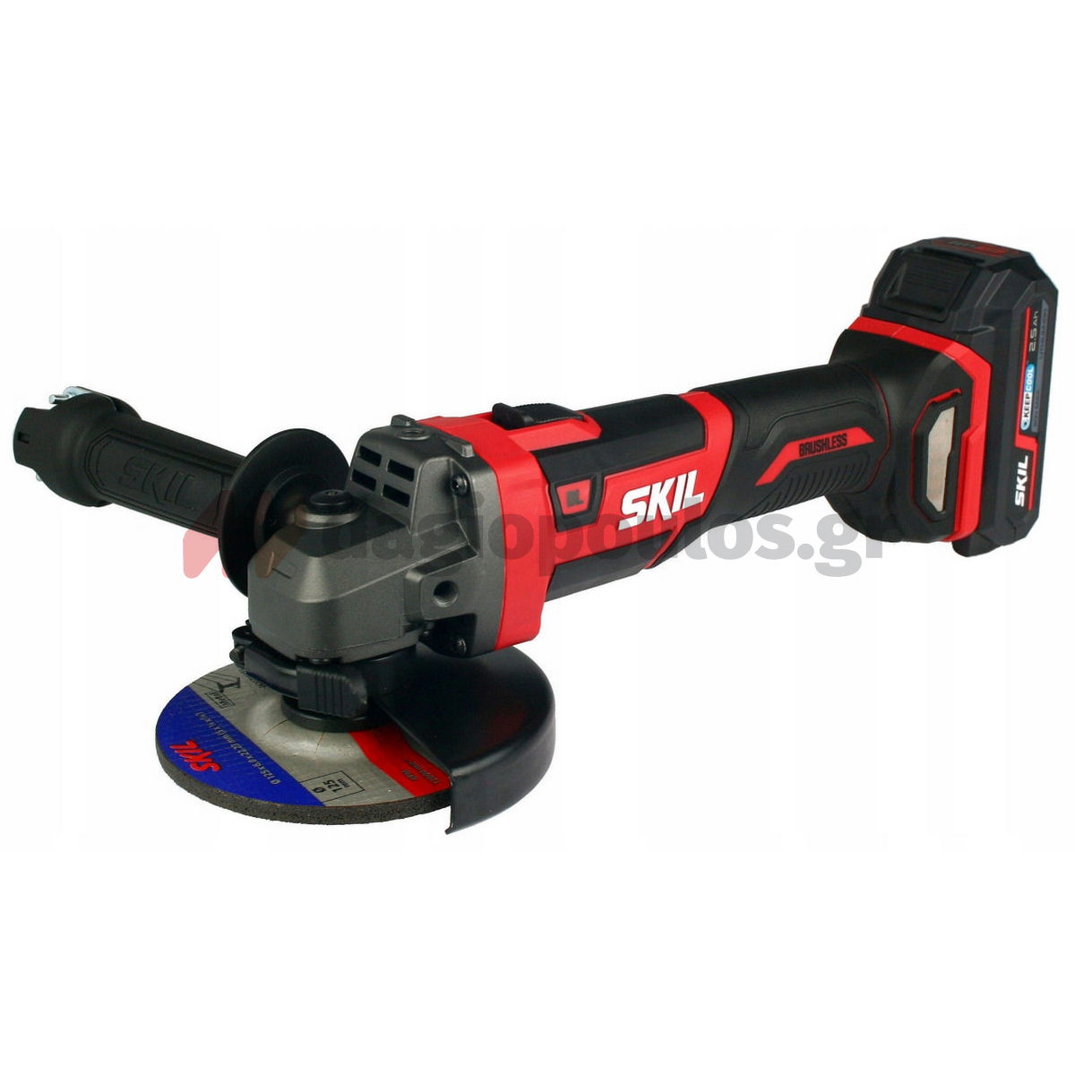 Skil 3930 CA 20V Max Brushless Γωνιακός Τροχός Μπαταρίας 18V Li-Ion 125mm Με Μπαταρία 5.0Ah