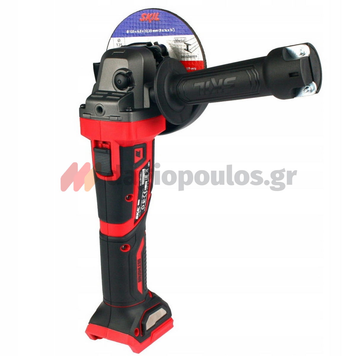 Skil 3930 CB 20V Max Brushless Γωνιακός Τροχός Μπαταρίας 18V Li-Ion 125mm SOLO