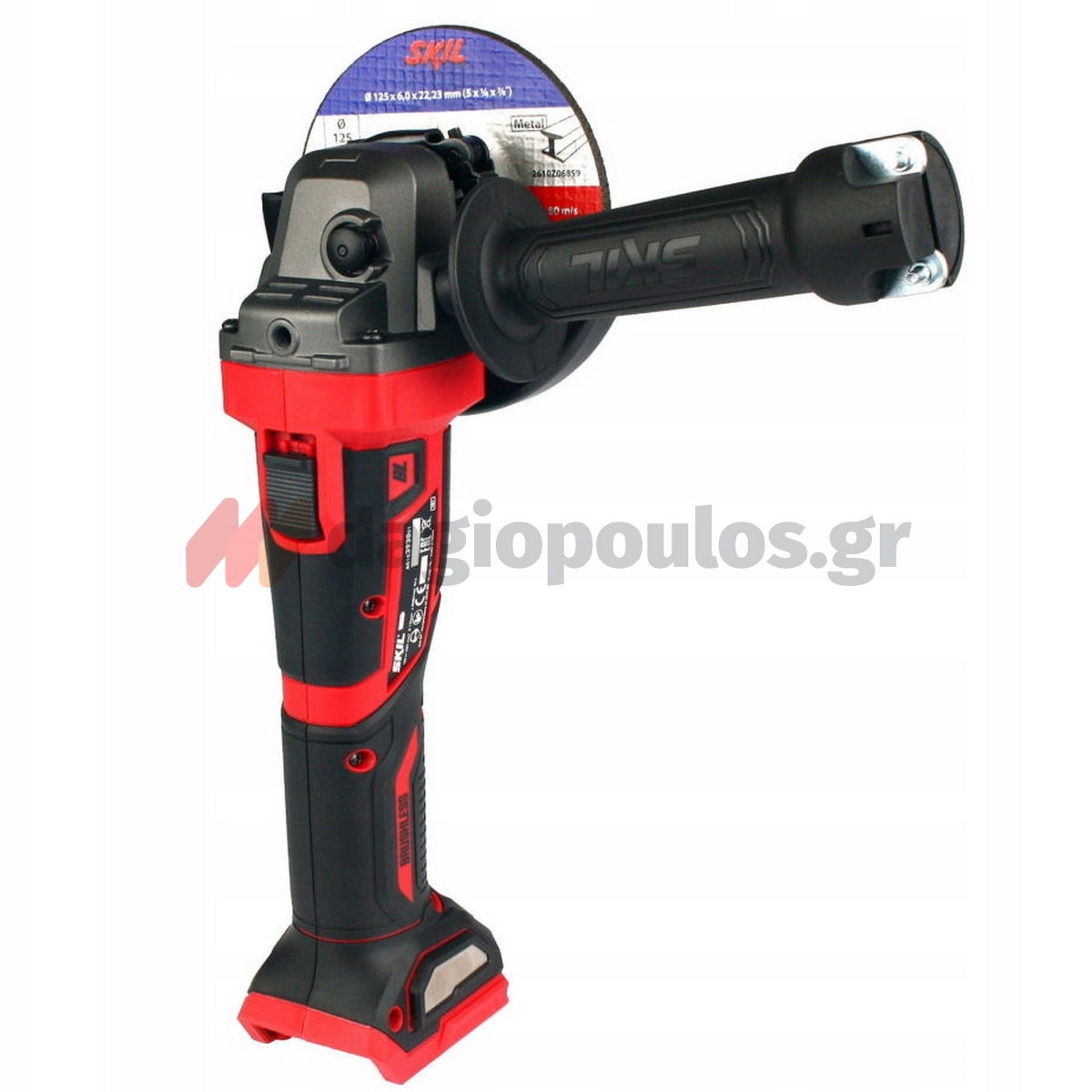 Skil 3930 CB 20V Max Brushless Γωνιακός Τροχός Μπαταρίας 18V Li-Ion 125mm SOLO
