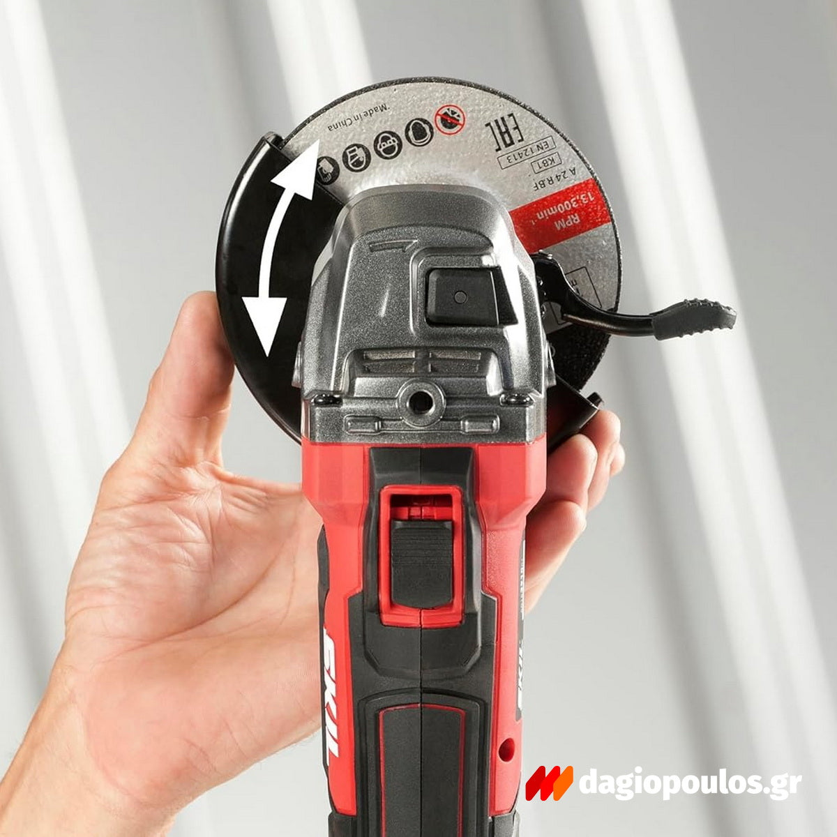 Skil 3930 CB 20V Max Brushless Γωνιακός Τροχός Μπαταρίας 18V Li-Ion 125mm SOLO