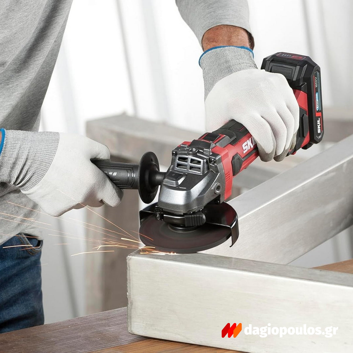 Skil 3930 CB 20V Max Brushless Γωνιακός Τροχός Μπαταρίας 18V Li-Ion 125mm SOLO