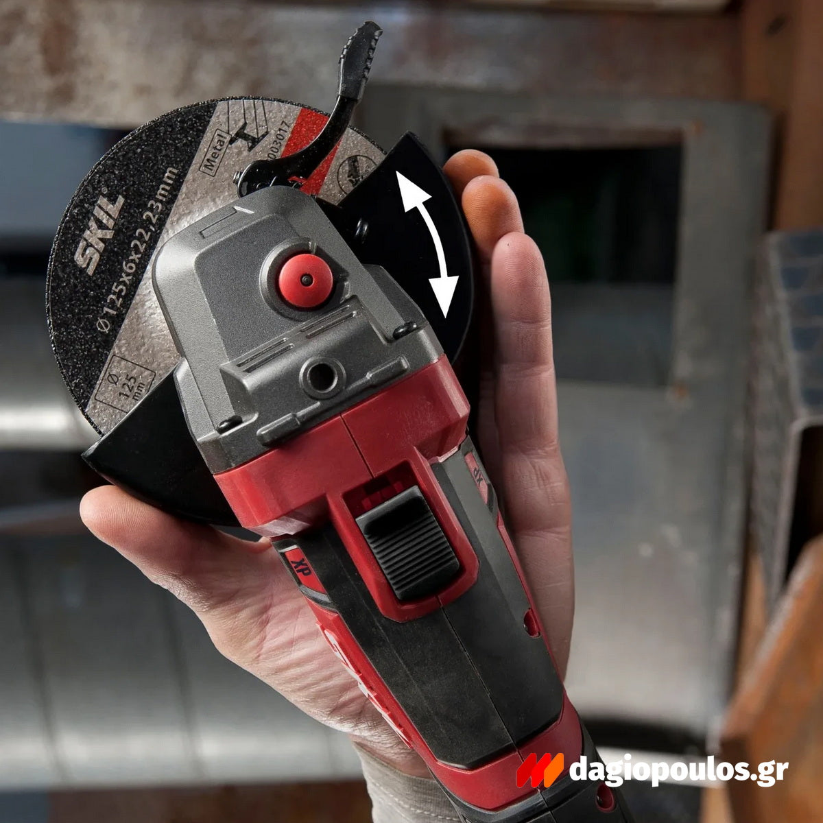 Skil 3930 CB 20V Max Brushless Γωνιακός Τροχός Μπαταρίας 18V Li-Ion 125mm SOLO