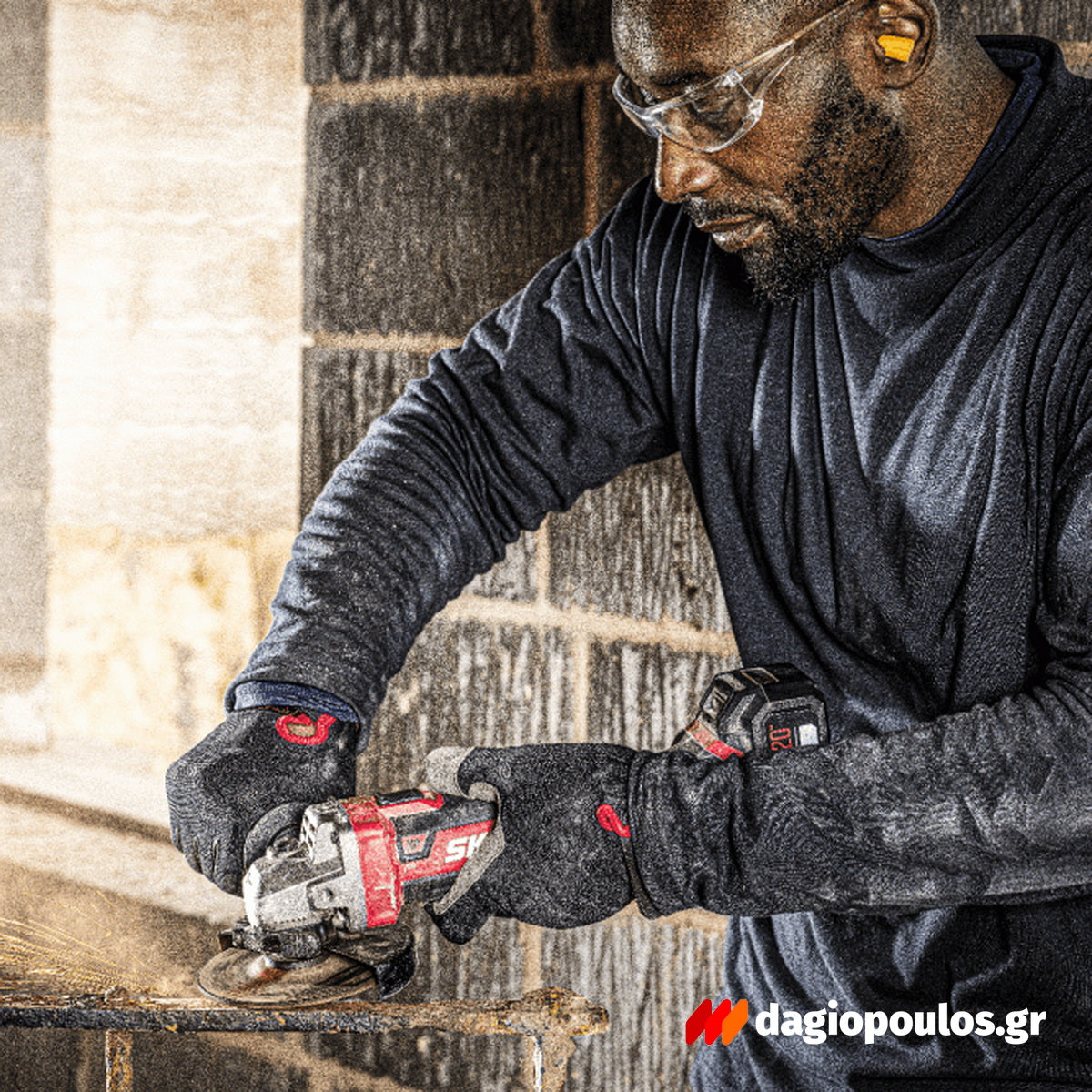 Skil 3930 CB 20V Max Brushless Γωνιακός Τροχός Μπαταρίας 18V Li-Ion 125mm SOLO