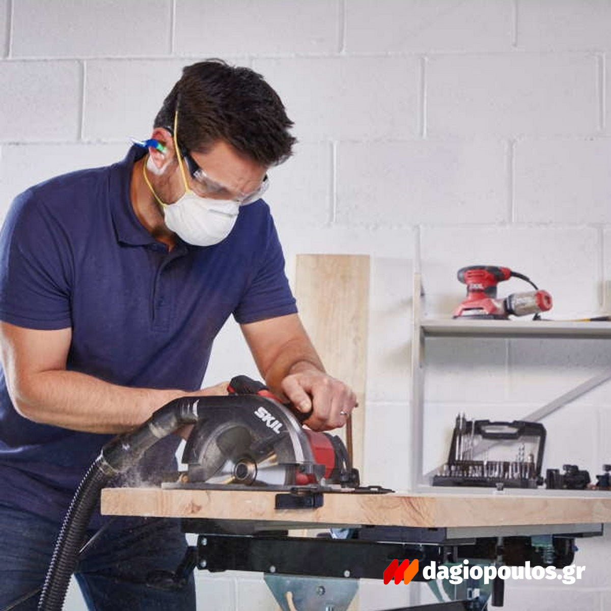 Skil 5830 AA Επαγγελματικό Ηλεκτρικό Δισκοπρίονο 1400Watt 190mm