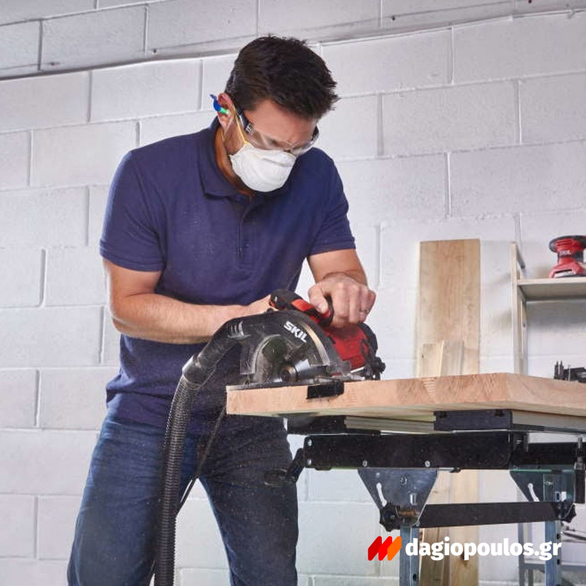 Skil 5830 AA Επαγγελματικό Ηλεκτρικό Δισκοπρίονο 1400Watt 190mm