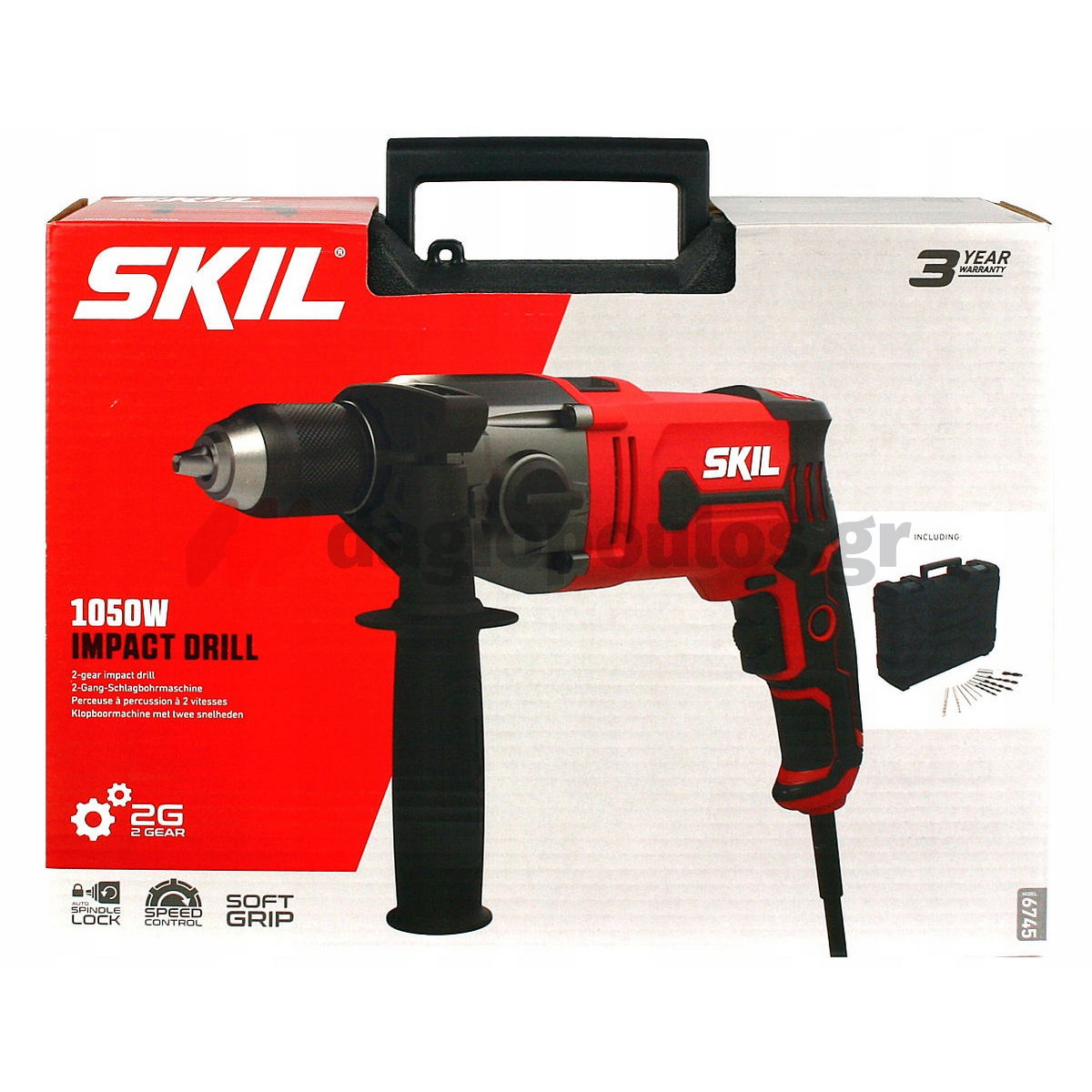 Skil 6745 GA Ηλεκτρικό Κρουστικό Δράπανο 1050Watt