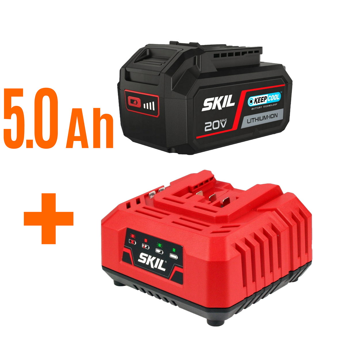 Skil 3071 CA 20V Max Brushless Κρουστικό Δράπανο Μπαταρίας 18V Li-Ion Με Μπαταρία 5.0Ah