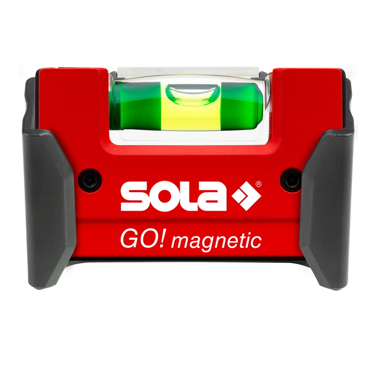 Sola GO Magnetic Μαγνητικό Αλφάδι Τσέπης 6cm Με Θήκη & Clip