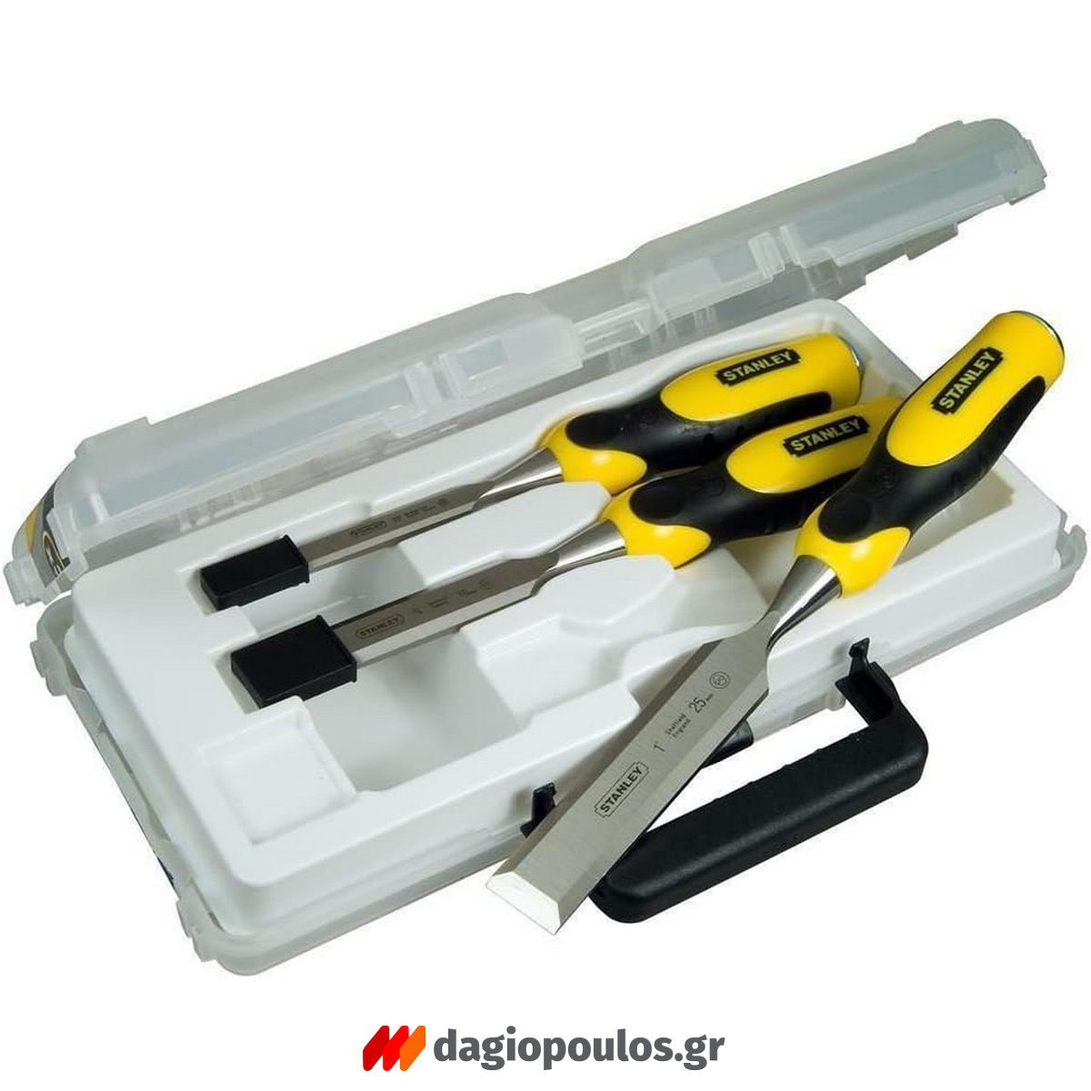 Stanley 2-16-883 Συλλογή Σκαρπέλα Σετ 3 Τεμ
