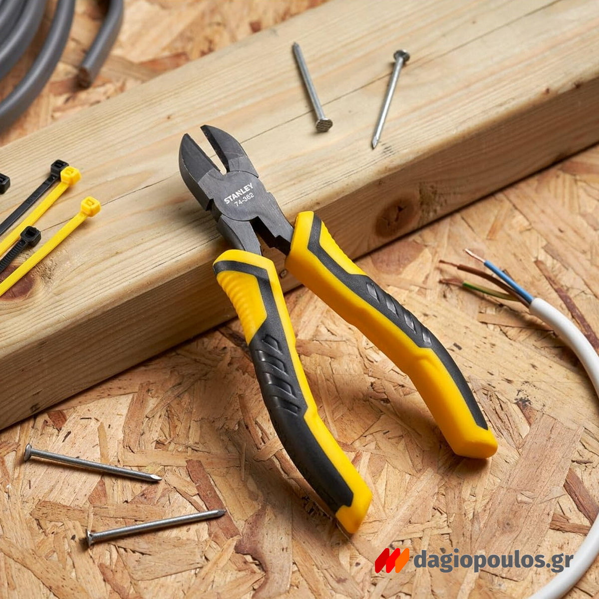 Stanley STHT0-75094 Control Grip Συλλογή Πένσες 150mm Σετ 3 Τεμ