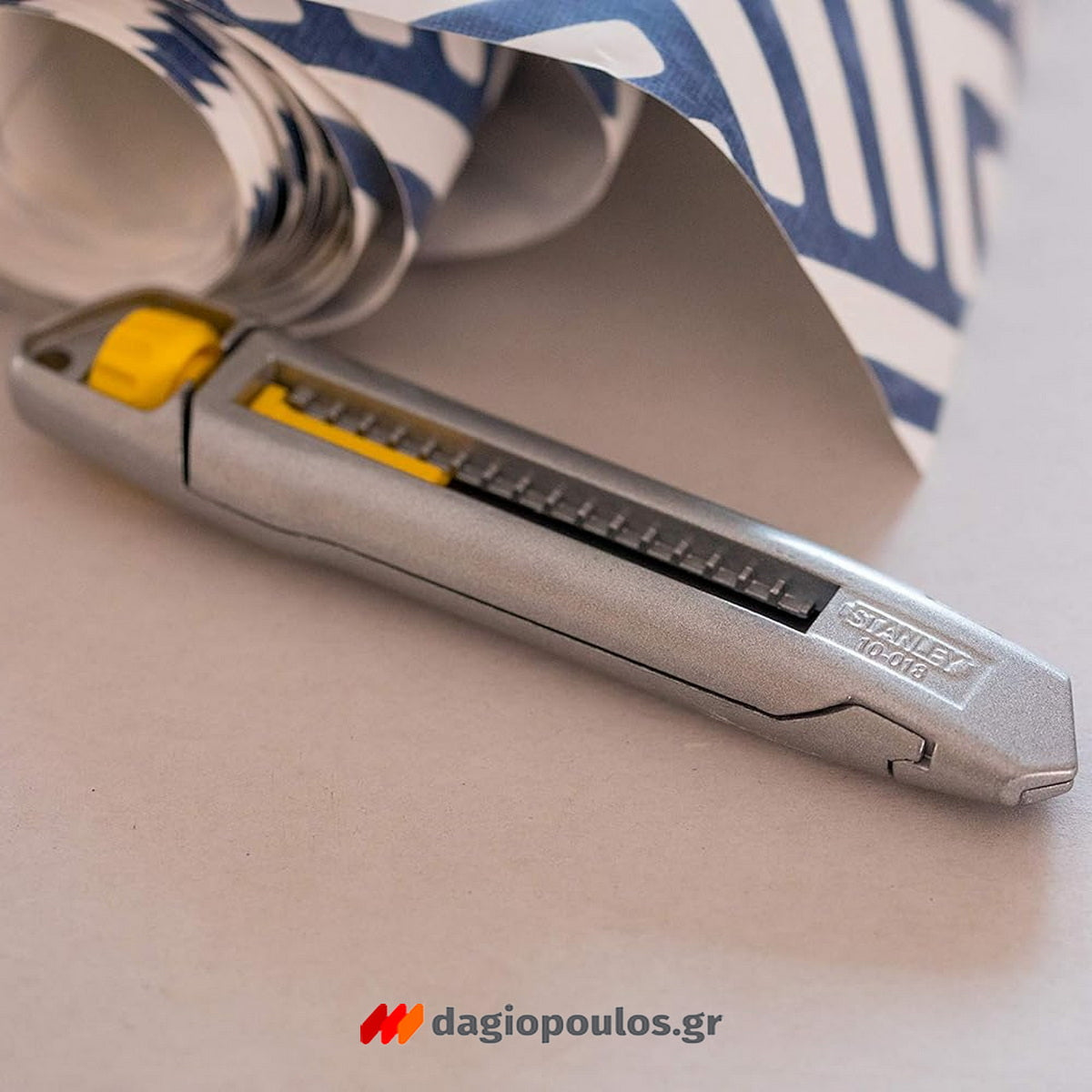 Stanley 0-10-018 Interlock Μαχαίρι Κόφτης Μοκέτας (Φαλτσέτα) Με Λάμα 18mm