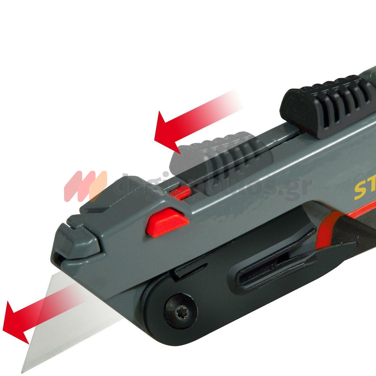 Stanley 0-10-242 Fatmax Μαχαίρι (Φαλτσέτα) Με Τραπεζοειδή Λάμα & Αυτόματη Επιστροφή