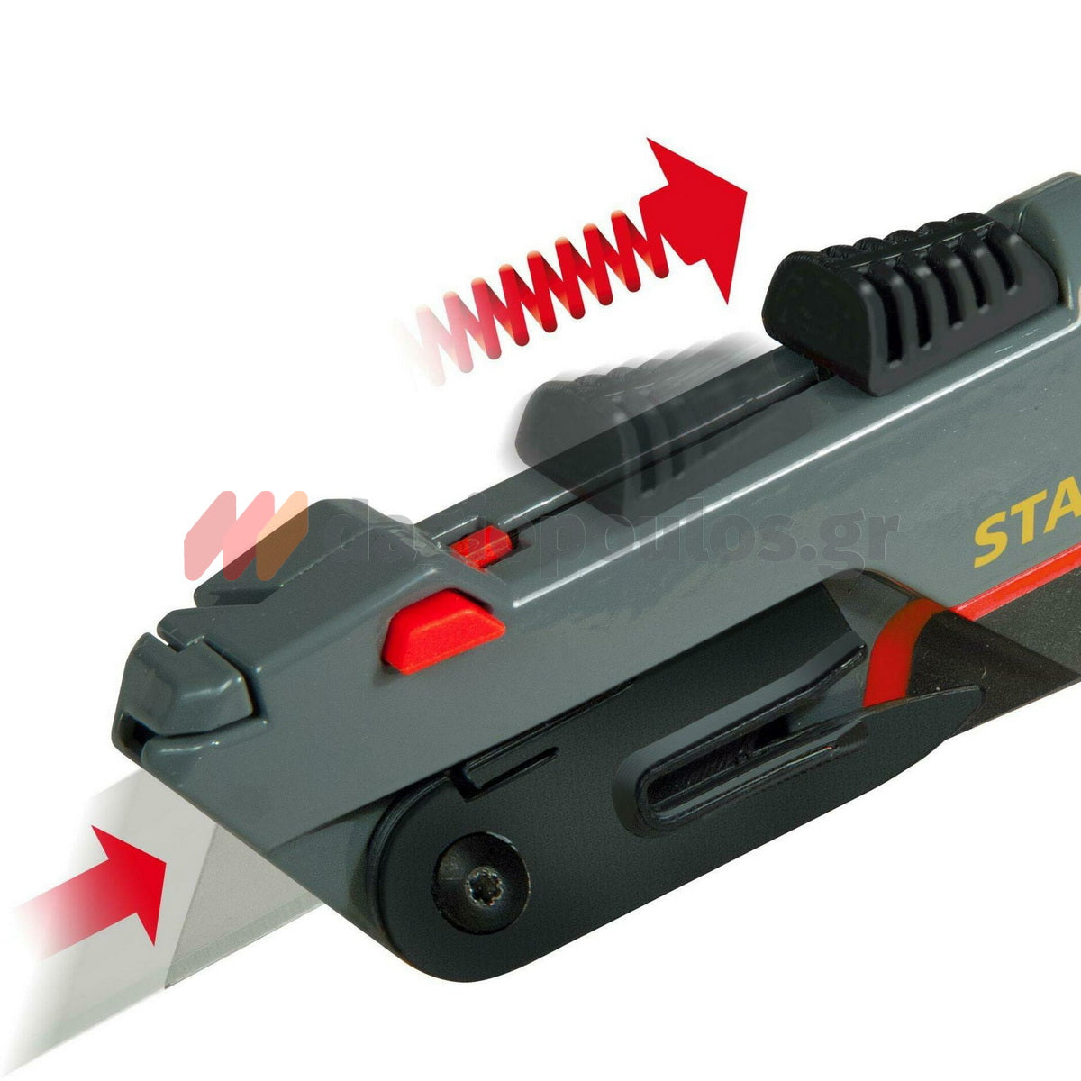 Stanley 0-10-242 Fatmax Μαχαίρι (Φαλτσέτα) Με Τραπεζοειδή Λάμα & Αυτόματη Επιστροφή