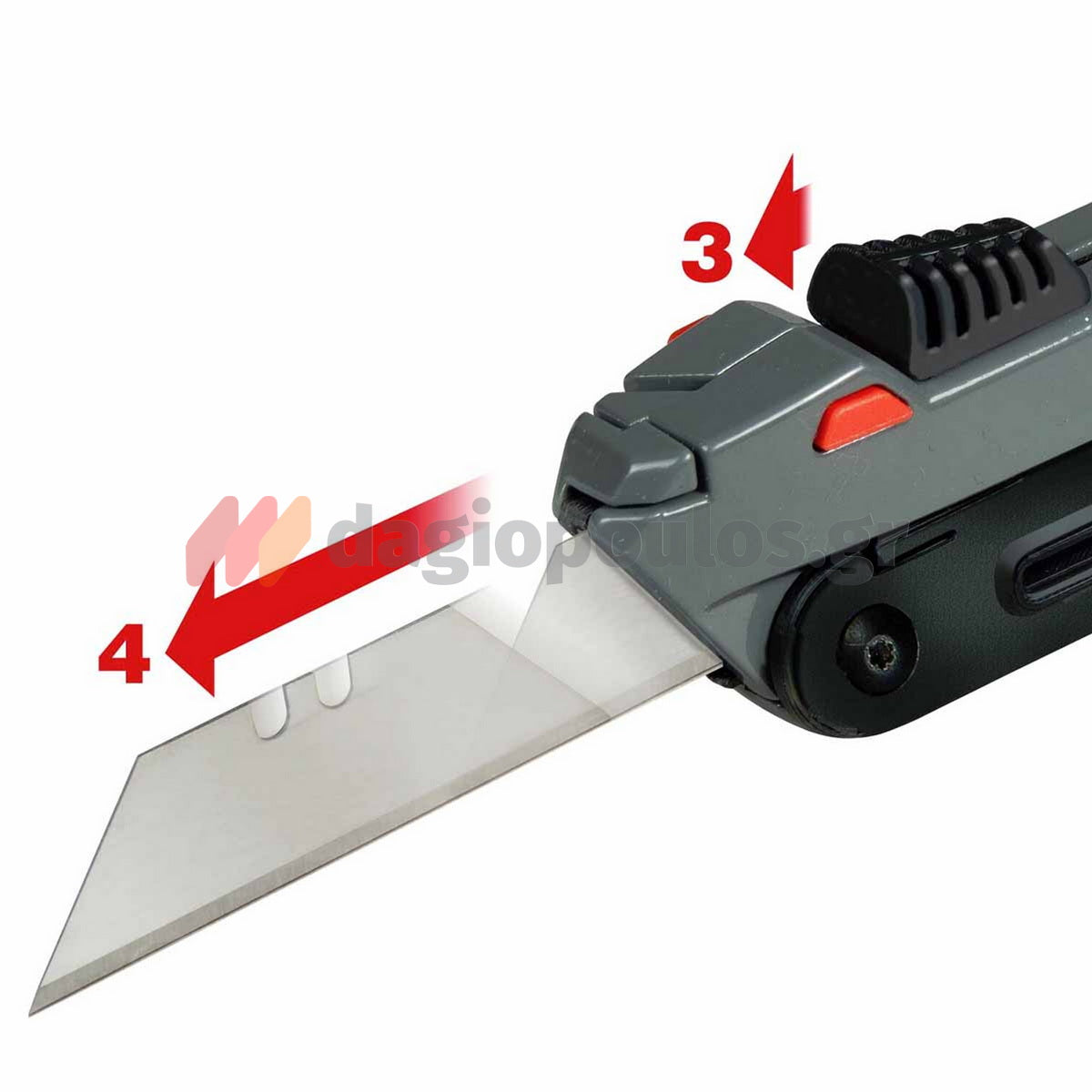 Stanley 0-10-242 Fatmax Μαχαίρι (Φαλτσέτα) Με Τραπεζοειδή Λάμα & Αυτόματη Επιστροφή